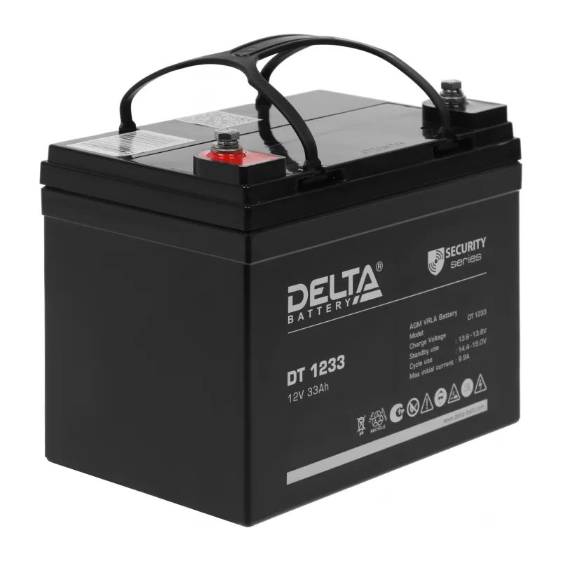 Аккумулятор для ИБП Delta 12V/33Ah (DT 1233)