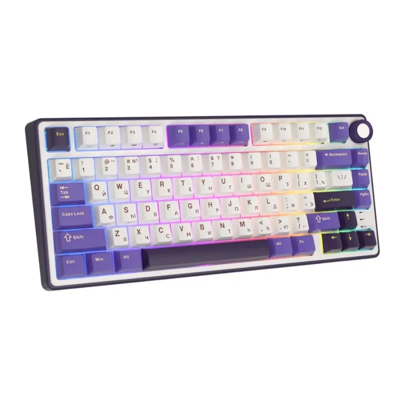Клавиатура Royal Kludge R75 K Silver switch/Blackberry