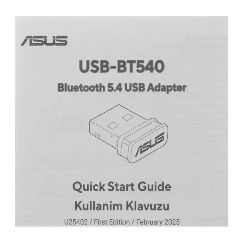 Wi-Fi адаптер ASUS USB-BT540 (90IG09N0-MO0B10)