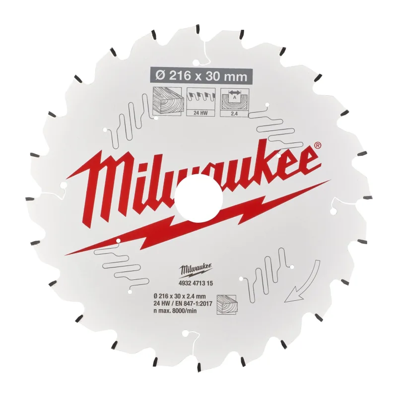Диск пильный Milwaukee 4932471315