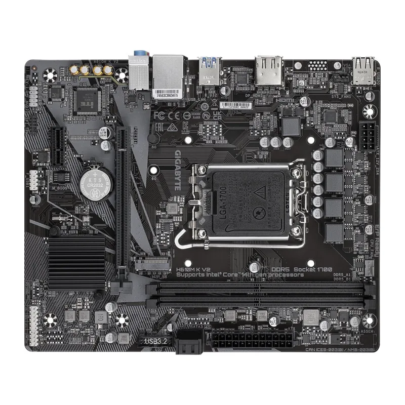 Материнская плата Gigabyte H610M K V2 rev. 1.0