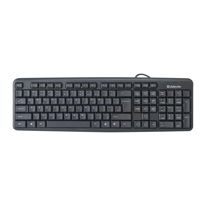 Клавиатура Defender Element HB-520 USB Black (45522)