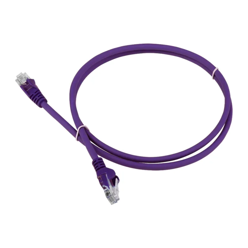 Патч-корд Lanmaster LAN-PC45/U5E-2.0-VI фиолетовый