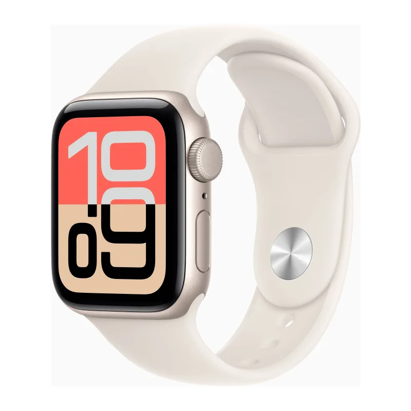 Умные часы Apple Watch SE 3 GPS 40mm Starlight Al Case Starlight Sport Band S/M A3324 (MEH34X/A)