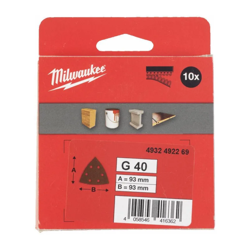 Шлифлист Milwaukee 4932492270