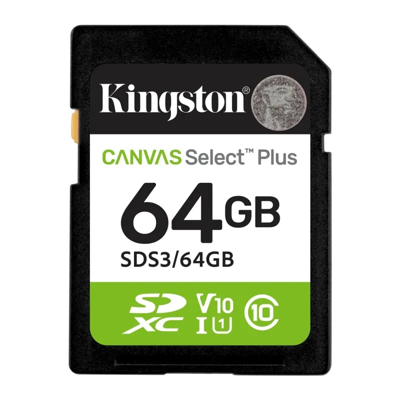 Kingston Canvas Select Plus 64GB (SDS3/64GB) (Class 10)