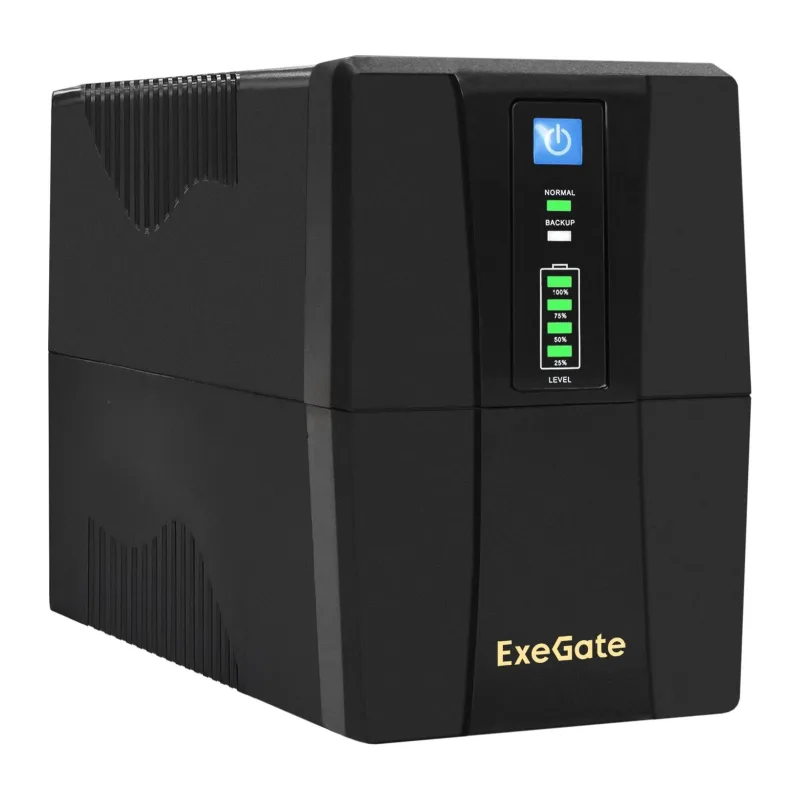 Источник бесперебойного питания ExeGate SpecialPro UNB-800.LED.AVR.EURO (EP285604RUS)
