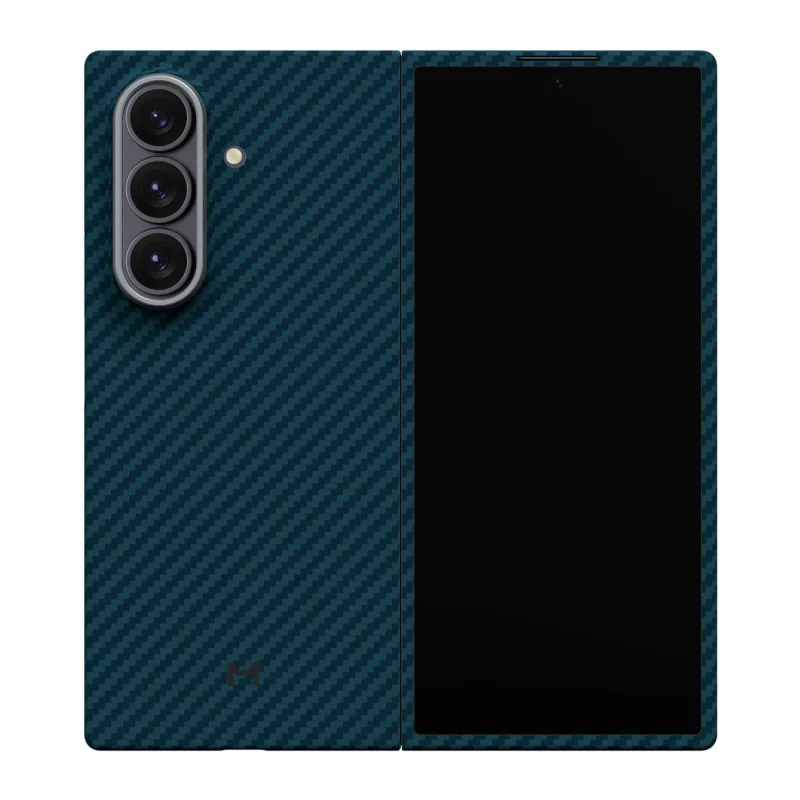 Чехол для смартфона Magssory Aramid Case для Samsung Galaxy Z Fold 7 синий (CFB034blue)
