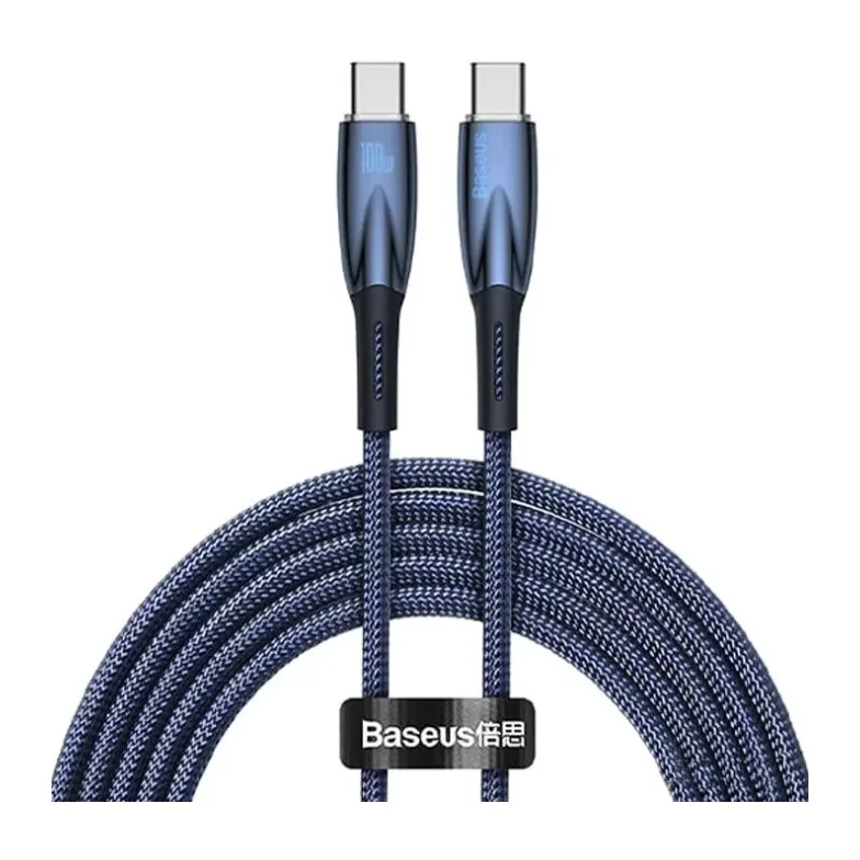 Кабель Baseus Glimmer 1m Blue (CADH000703)