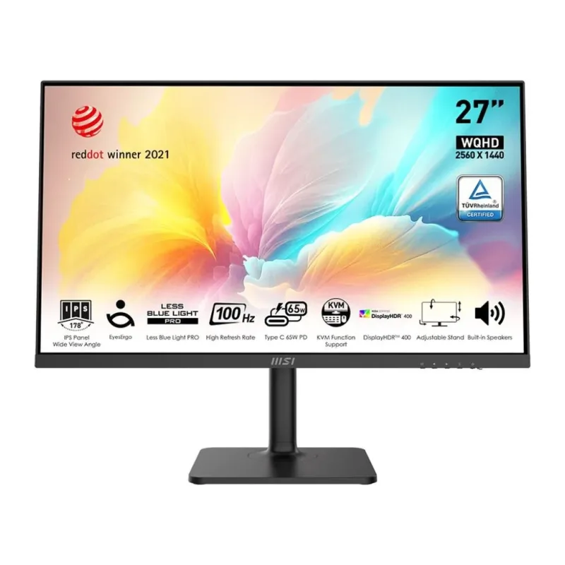 Монитор MSI Modern MD272QXP черный (9S6-3PB19H-233)
