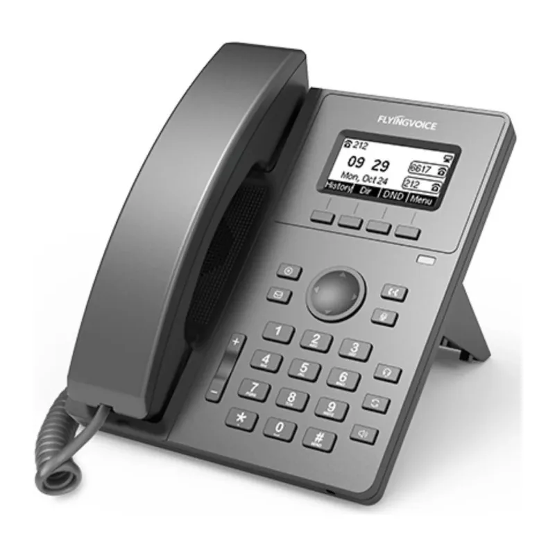 IP-телефон Flying Voice P10 черный