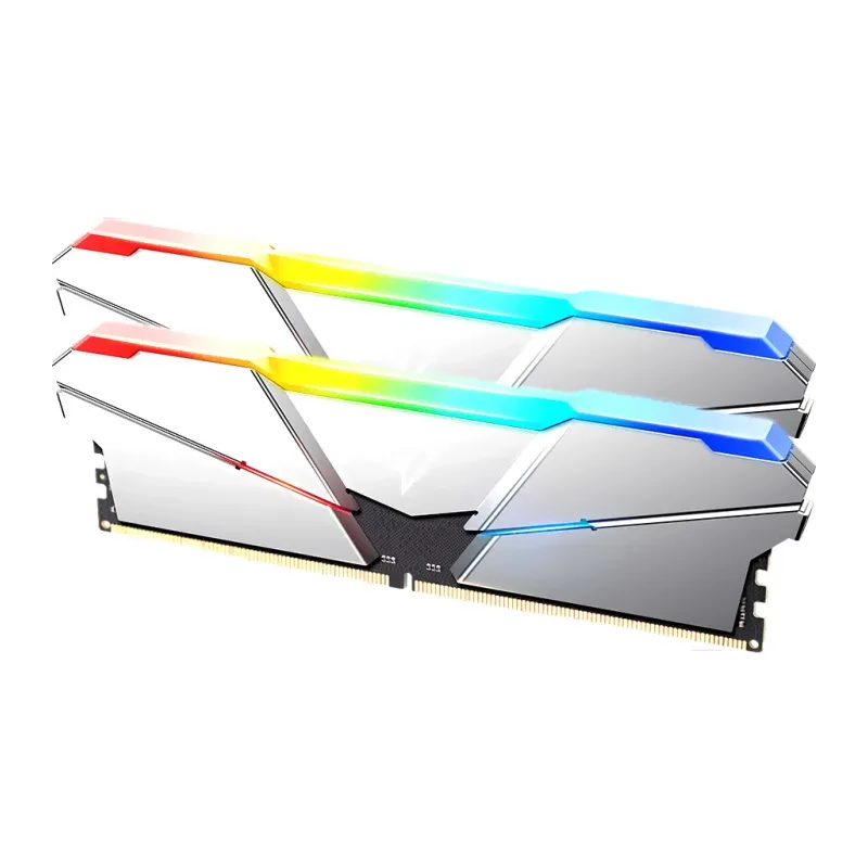 Оперативная память Netac Shadow RGB XMP Silver 32GB DDR5 (NTSRD5P56DP-32S)