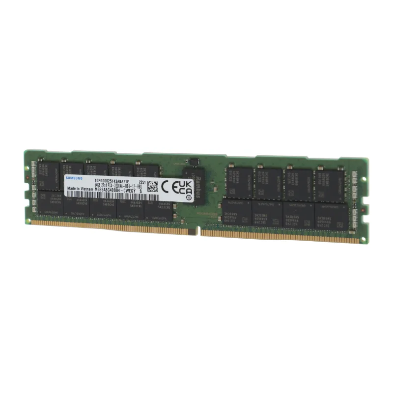 Оперативная память Samsung DDR4 64Gb DIMM ECC Reg PC4-25600 CL21 3200MHz (M393A8G40BB4-CWE)