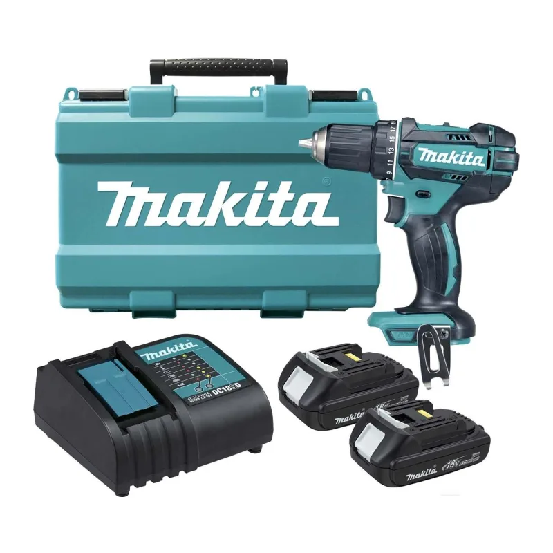 Дрель-шуруповерт Makita DDF 482 SYE в чемодане