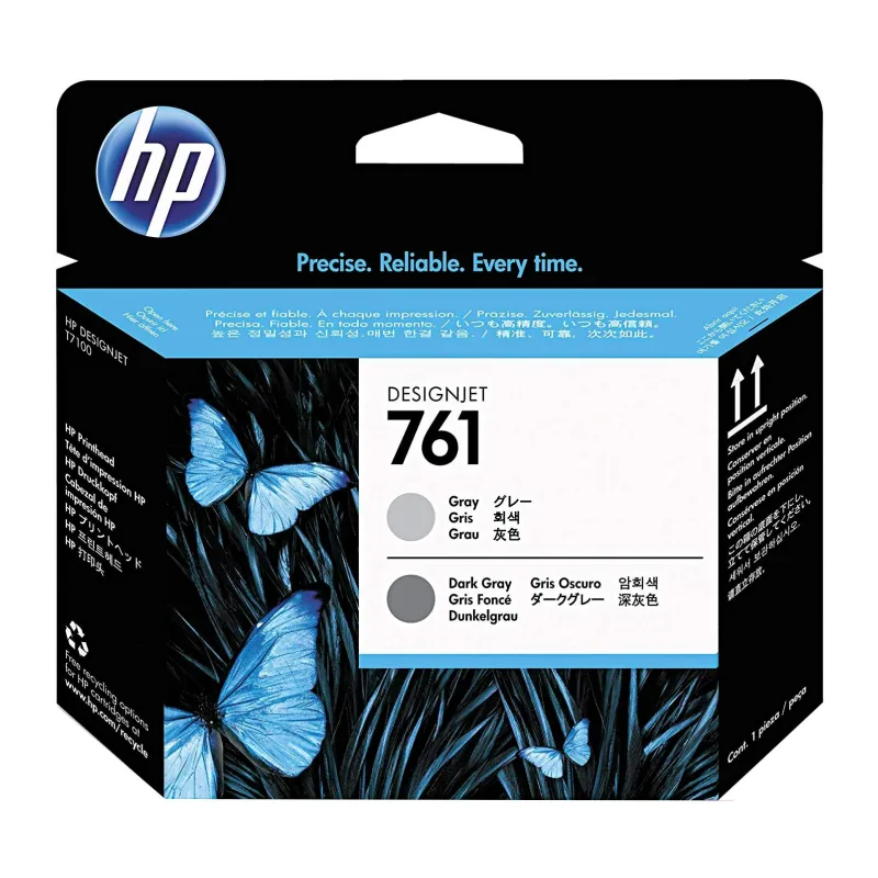 Печатающая головка HP 761 серый/темно-серый (CH647A)