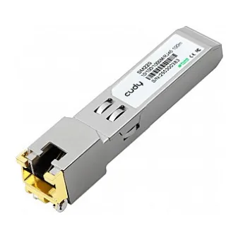Трансивер медный SFP 1G Cudy SM220 (SFP->RJ-45 100м)