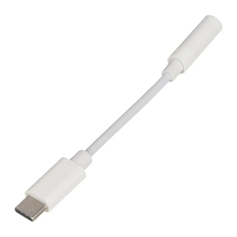 Переходник Buro Jack 3.5 (f)-USB C (m) белый (BHP TPC-JCK)