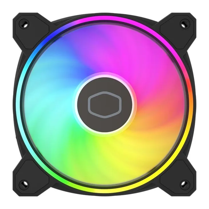 Вентилятор для корпуса Cooler Master MF120 Halo2 ARGB черный (MFL-B2DN-21NP2-R2)