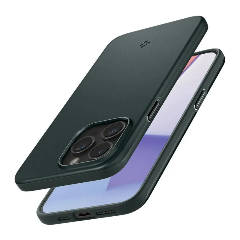 Чехол Spigen Thin Fit для iPhone 15 Pro Max зеленый (ACS06548)