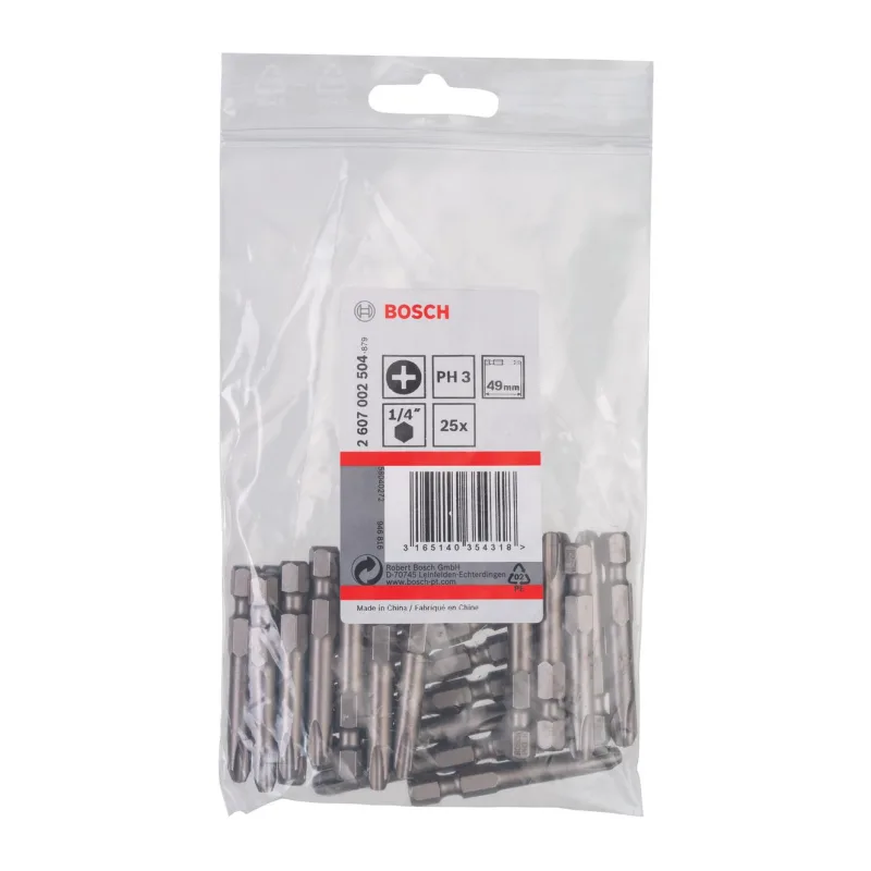 Бита Bosch Extra Hart 49мм PH3 (-25-) 2.607.002.504