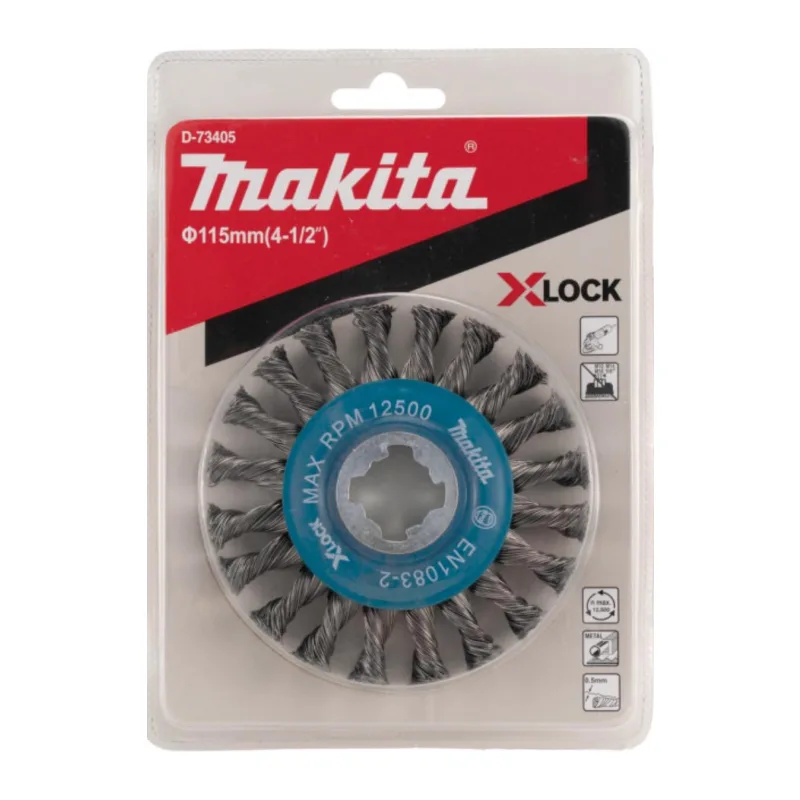 Щетка Makita D-73405 проволочная дисковая по металлу