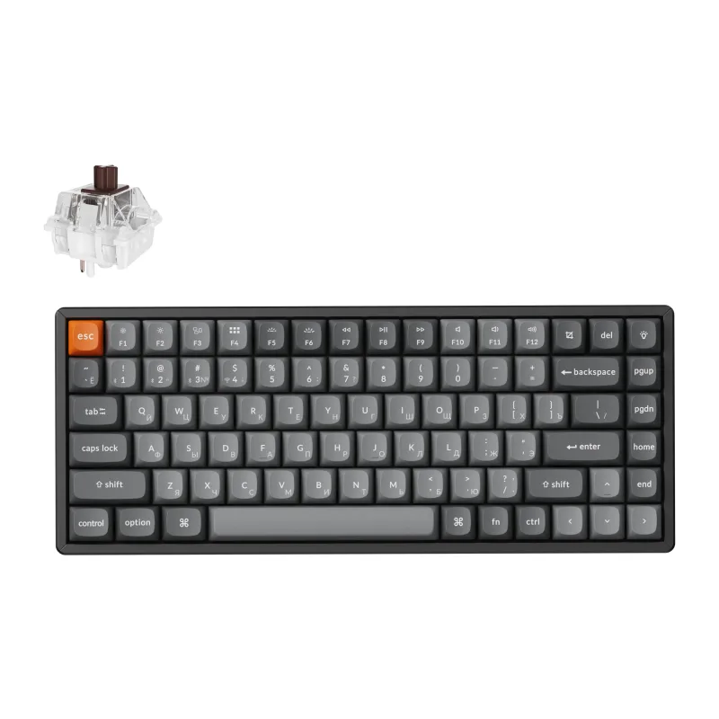 Клавиатура Keychron QMK K2 Max Brown Switch (K2M-J3-RU)