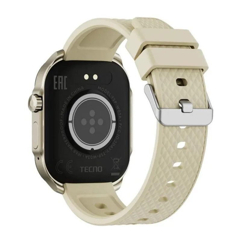 Умные часы Tecno Watch 3 Active Champagne Gold (TSP-W03A)