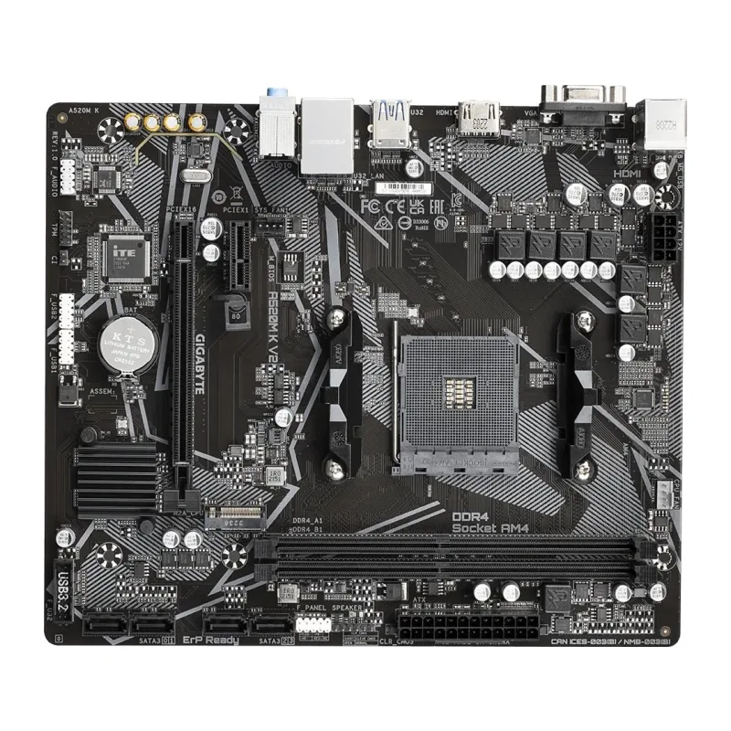 Материнская плата GigaByte A520M K V2 DDR4 rev.1.2