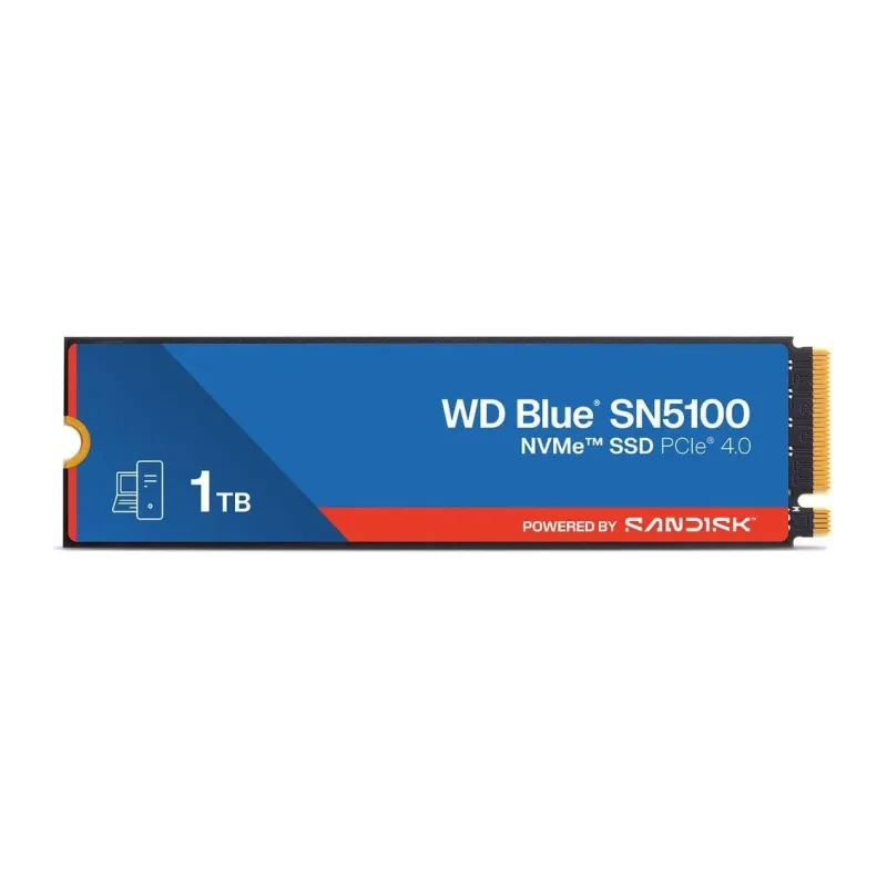 Внешний накопитель WD Blue SN5100 1TB (WDS100T5B0E WDC)
