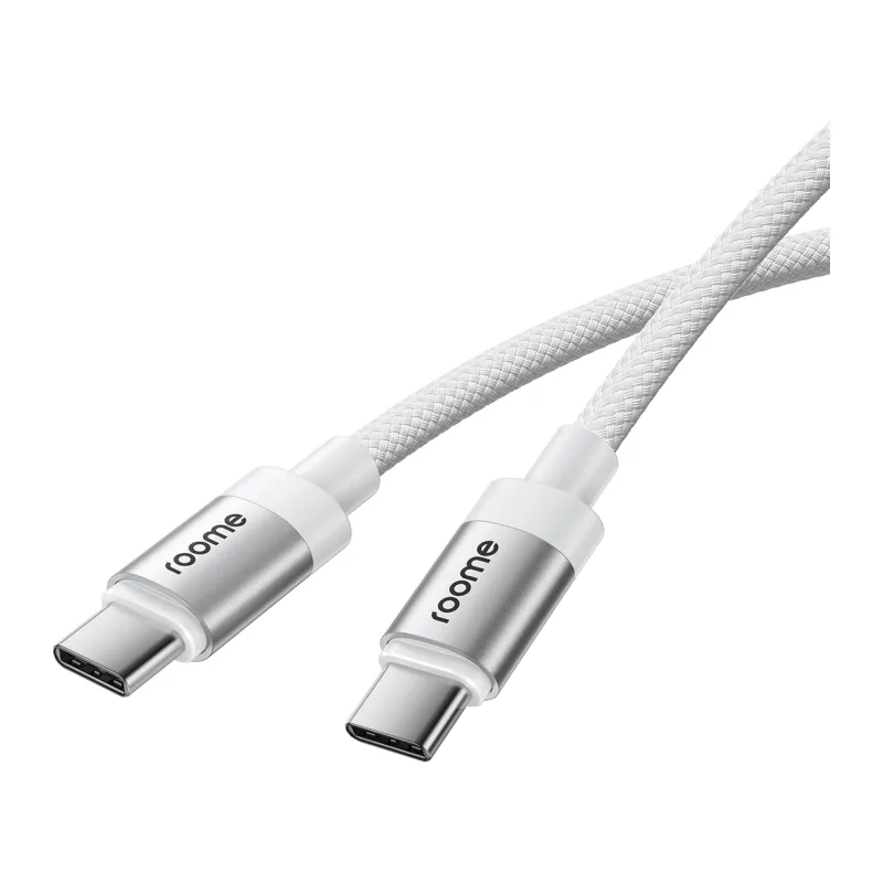 Кабель Roome PowerLink USB-C to USB-C Cable 100w 2m White (RPL1002WH)