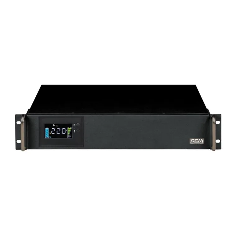 Источник бесперебойного питания Powercom King Pro RM LCD RM (KIN-1200AP)