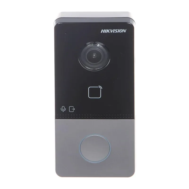 Видеопанель Hikvision DS-KV6113-WPE1(C) черный