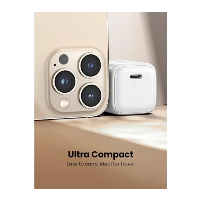 Сетевое зарядное устройство Ugreen CD319-15326 White (15326)