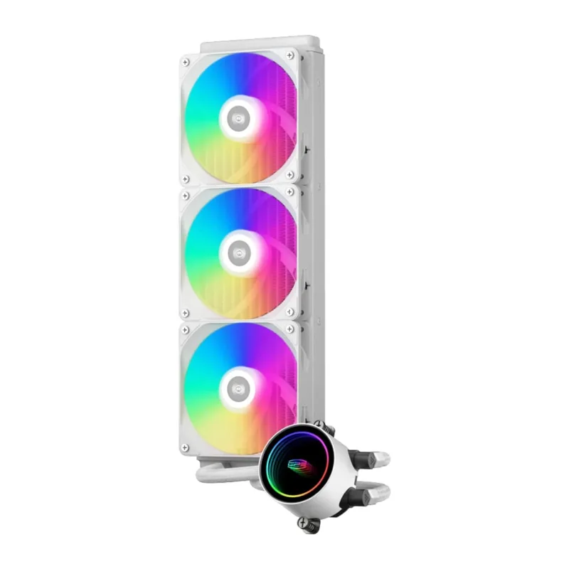 Система жидкостного охлаждения для процессора PCCooler DA360 WH ARGB белый (DA360-WHAWXX-GL)