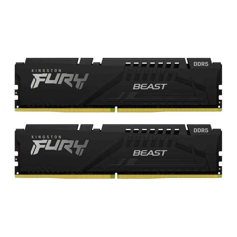 Оперативная память Kingston Fury Beast Black RTL Gaming DDR5 2x32GB (KF556C36BBEK2-64)