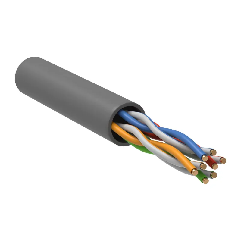 Кабель витая пара ITK Generica BC1-C504-111-305-G серый