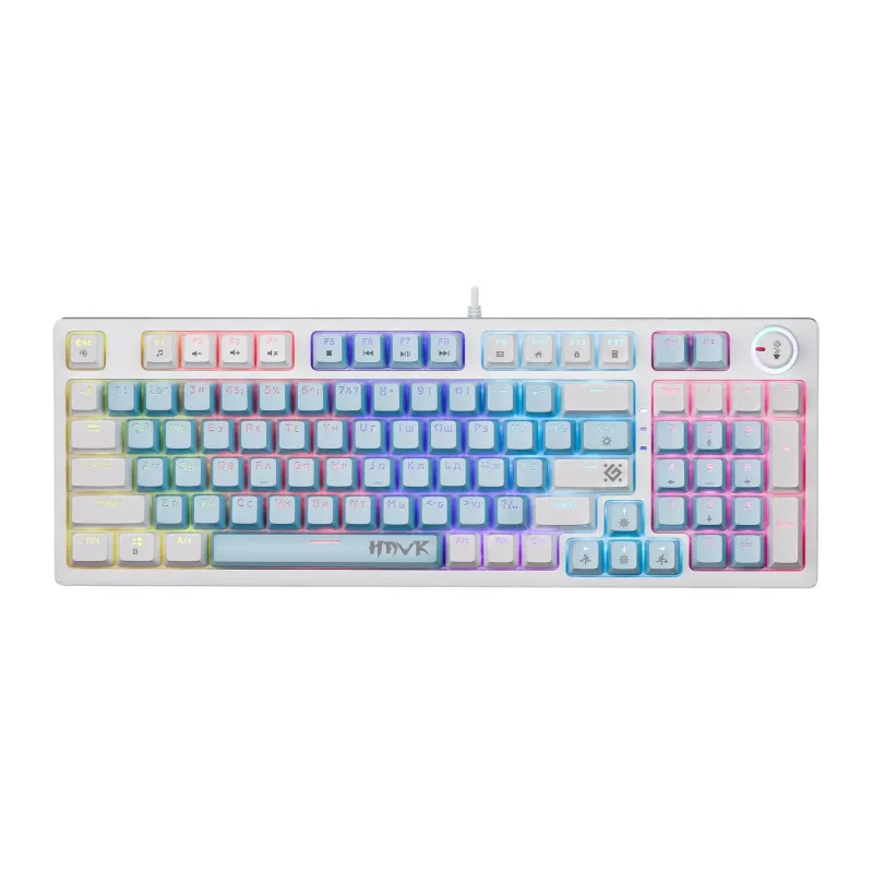 Клавиатура Defender Hawk GK-418 RU RGB (45422)