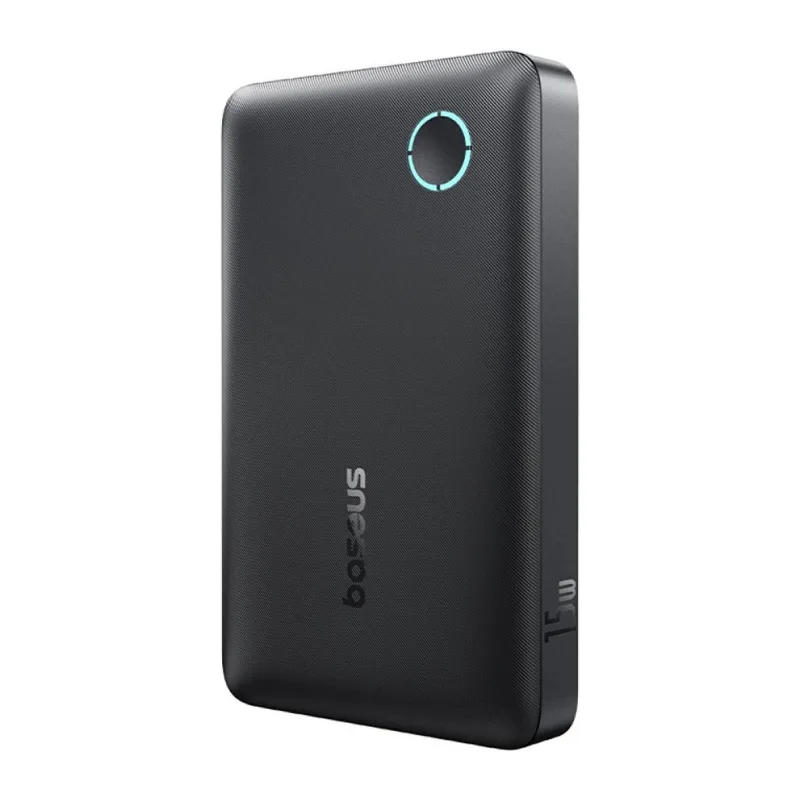 Портативное зарядное устройство Baseus P1008210C123-00 EnerFill FP11 Power Bank 10000mAh 15W Cosmic Black (Includes Simple Type-C to Type-C Cable 20V/3A 30cm) PPAP-1015-2