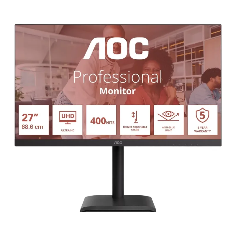 Монитор AOC U27E4CV Black