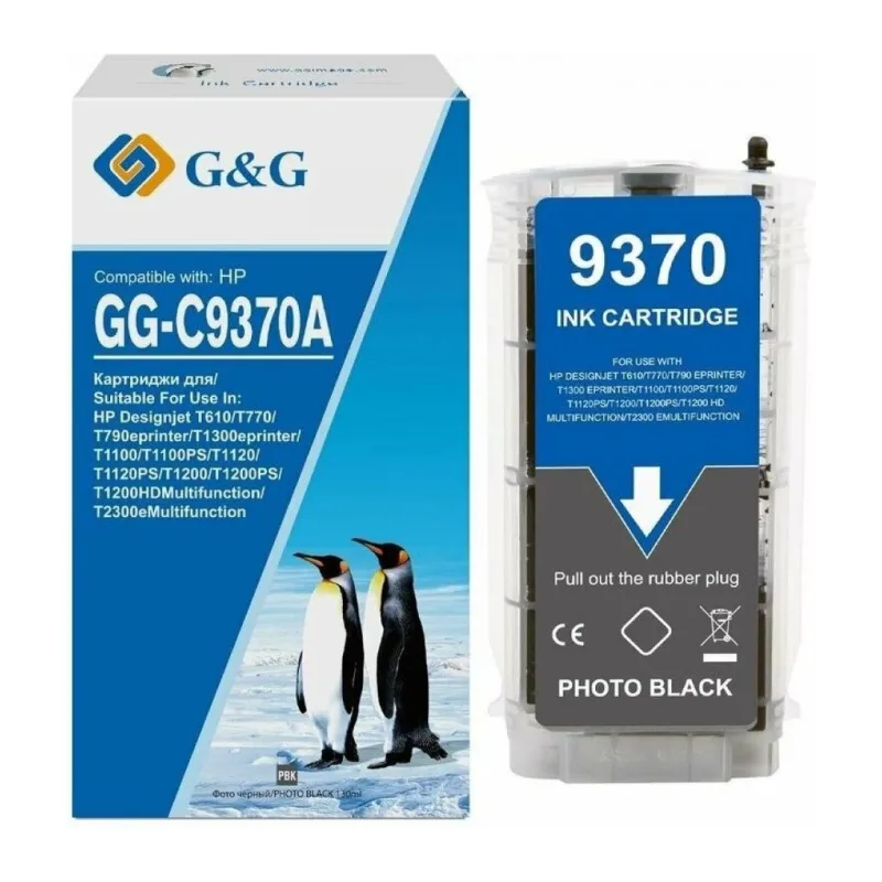 Картридж G&G GG-C9370A черный