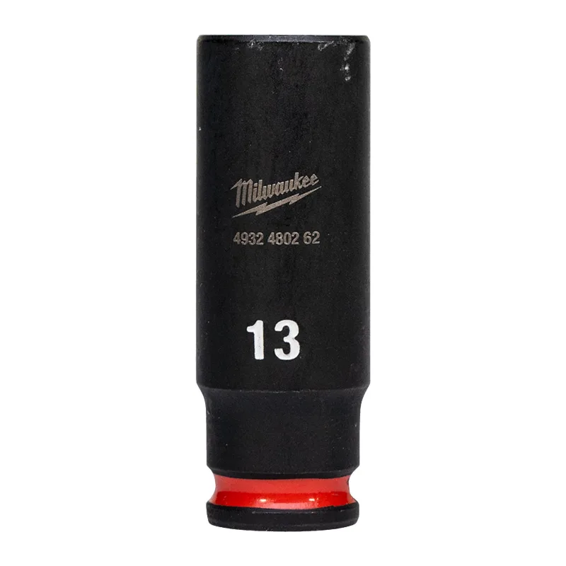 Головка ударная Milwaukee Shockwave 1/4" 13мм (4932480262)