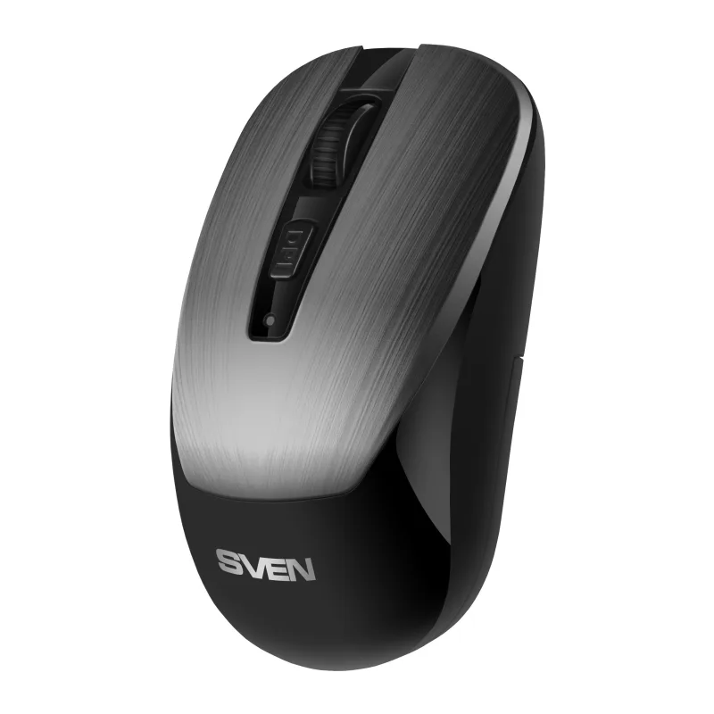 Мышь Sven RX-380W серый металлик (SV-020606)