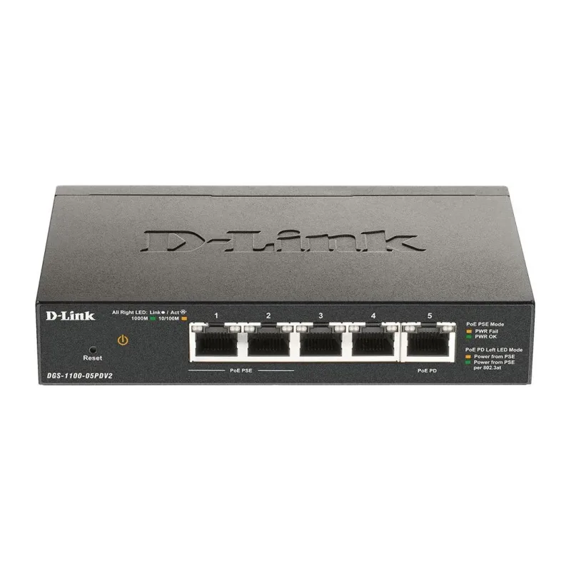 Коммутатор D-Link DGS-1100-05PDV2