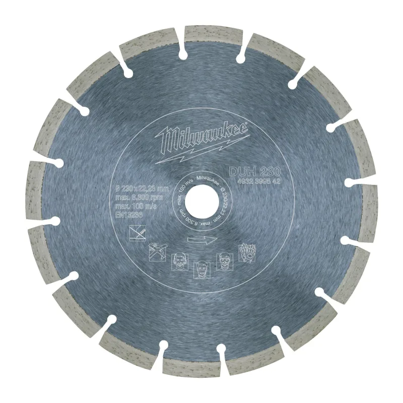 Алмазный диск Milwaukee DUH 230мм (4932399542)