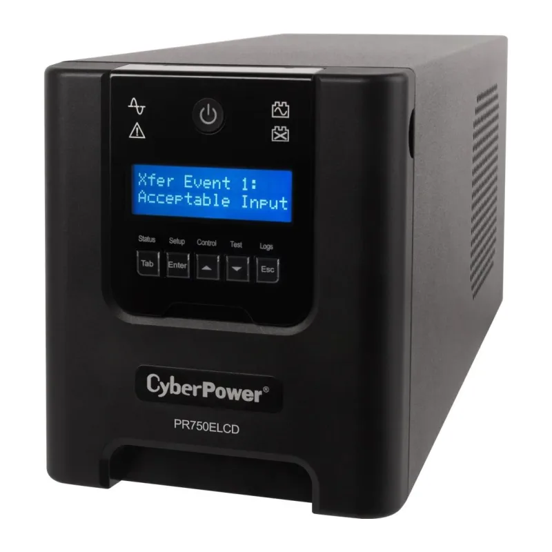 Источник бесперебойного питания CyberPower LCD 750VA/675W (PR750E)