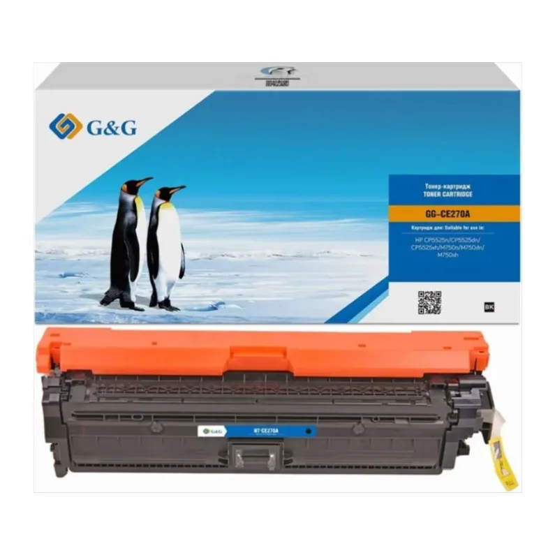 Картридж G&G GG-CE270A черный