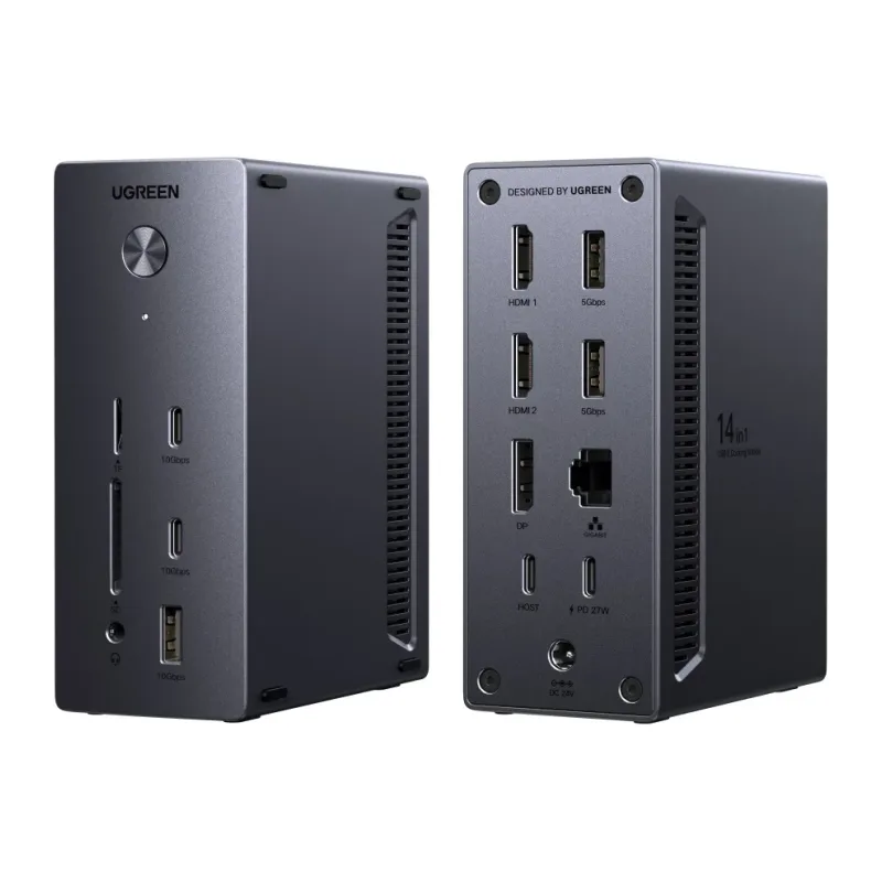 Док-станция Ugreen CM843 Grey (85489)