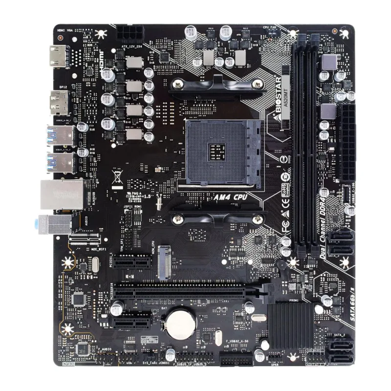 Материнская плата Biostar A520MT