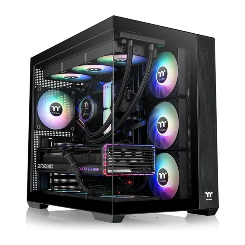 Корпус Thermaltake View 380 TG ARGB без БП черный (CA-1Z2-00M1WN-00)