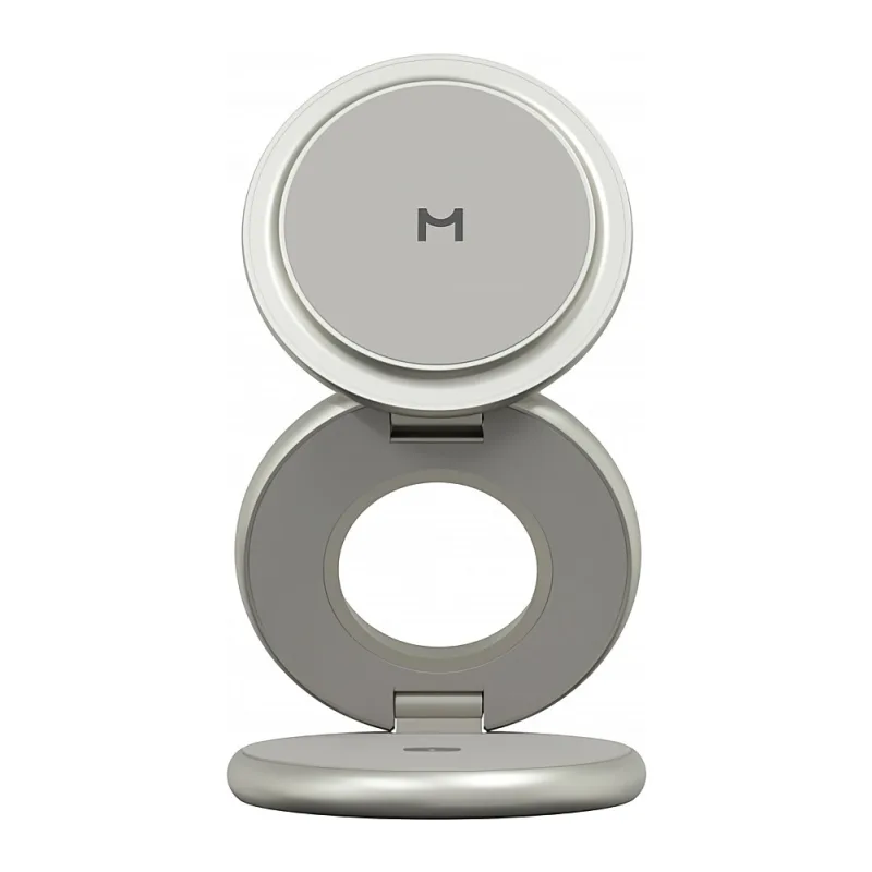 Беспроводное зарядное устройство Magssory Signature Disc Pro 3 в 1 для Apple Titan (WCH073t)